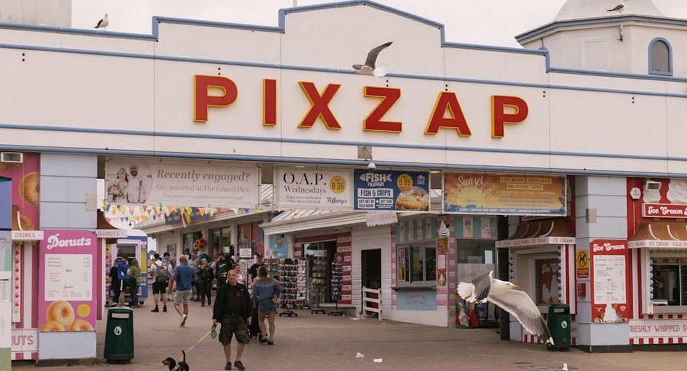 After - Updated text on sign