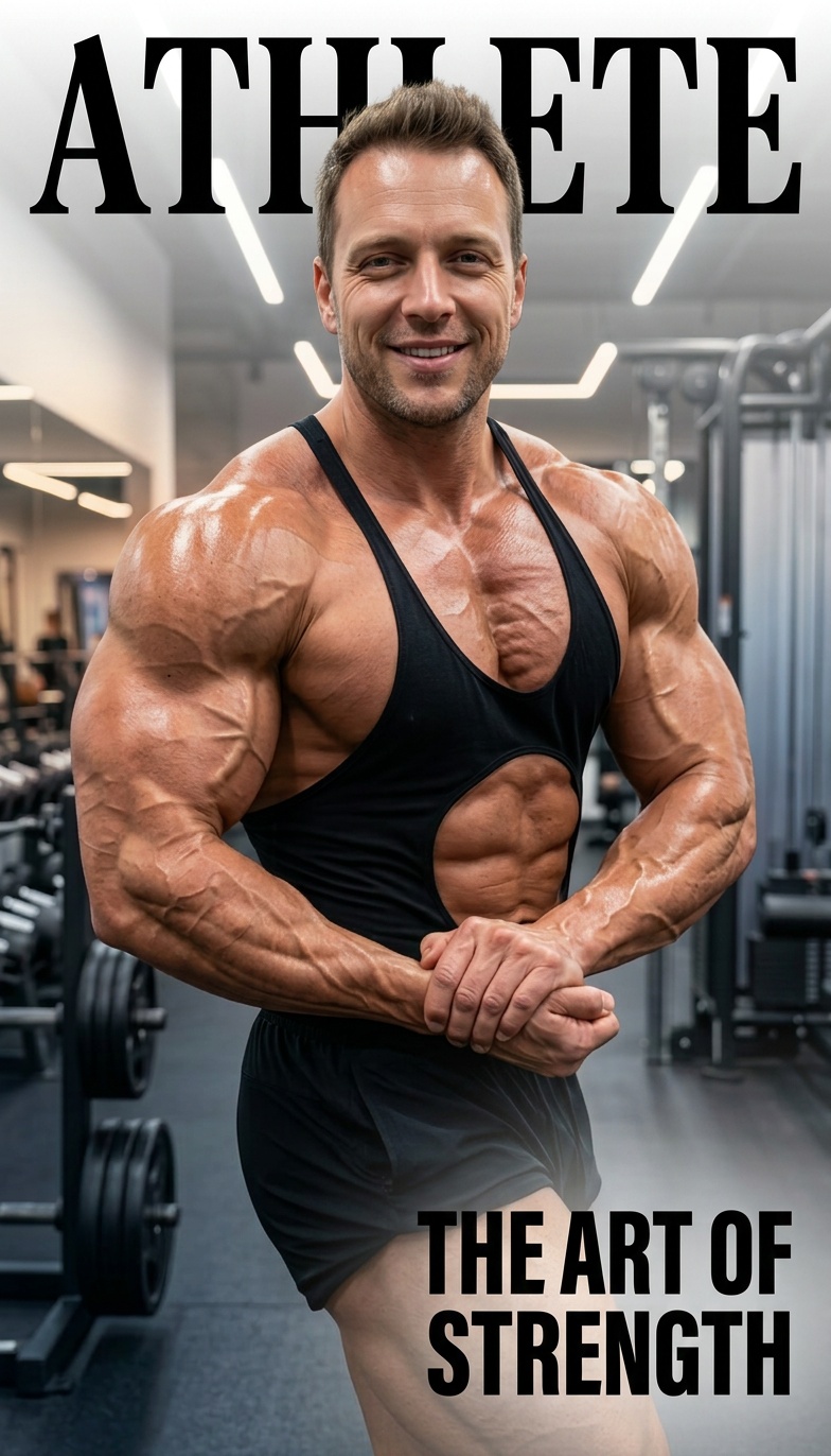Magazine Cover applied to the Fitness result