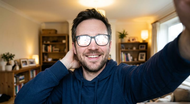 Remove Glare — before